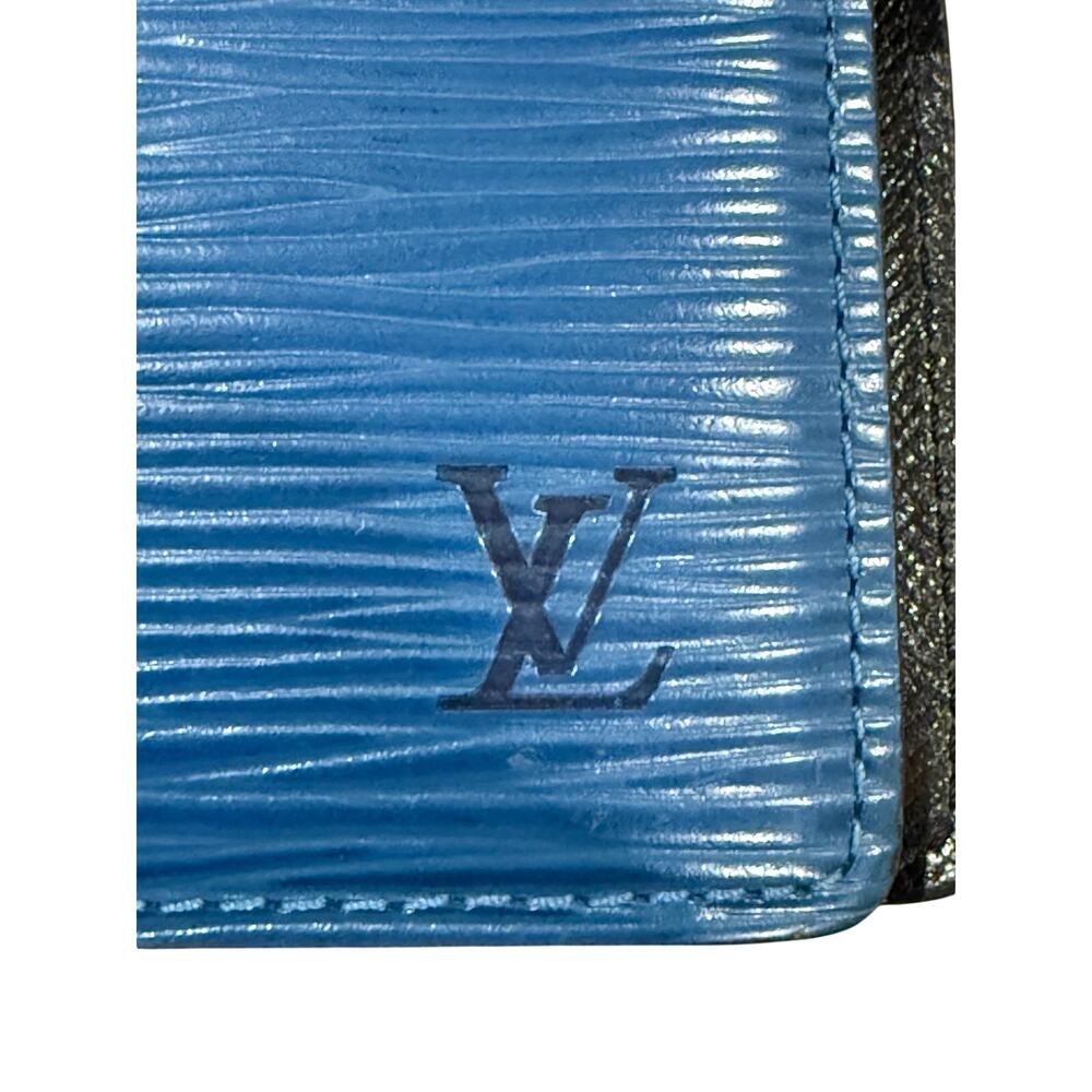 Louis Vuitton Blue Epi Leather Agenda comes with note pad EUC. Made in Spain - Picture 3 of 10